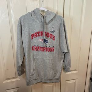 Patriots Super Bowl XLIX Champions pullover hoodie sweatshirt